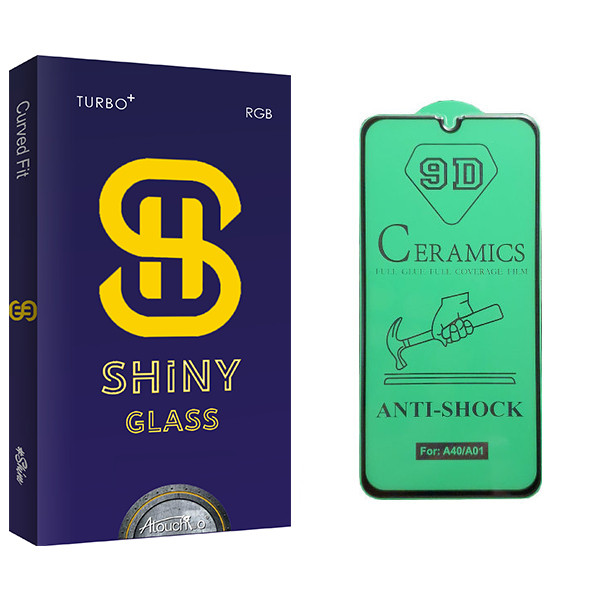 محافظ صفحه نمایش سرامیکی آتوچبو مدل Shiny Glass مناسب برای گوشی موبایل سامسونگ Galaxy A01