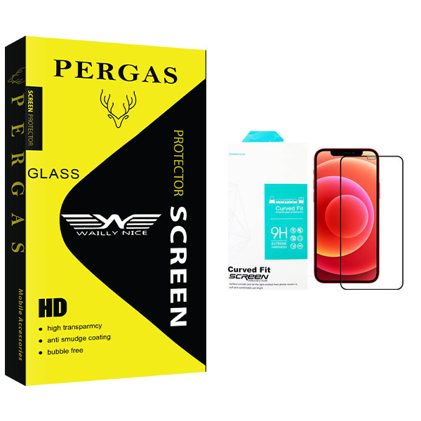 محافظ صفحه نمایش مات وایلی نایس مدل Pergas Glass مناسب برای گوشی موبایل اپل Iphone 12