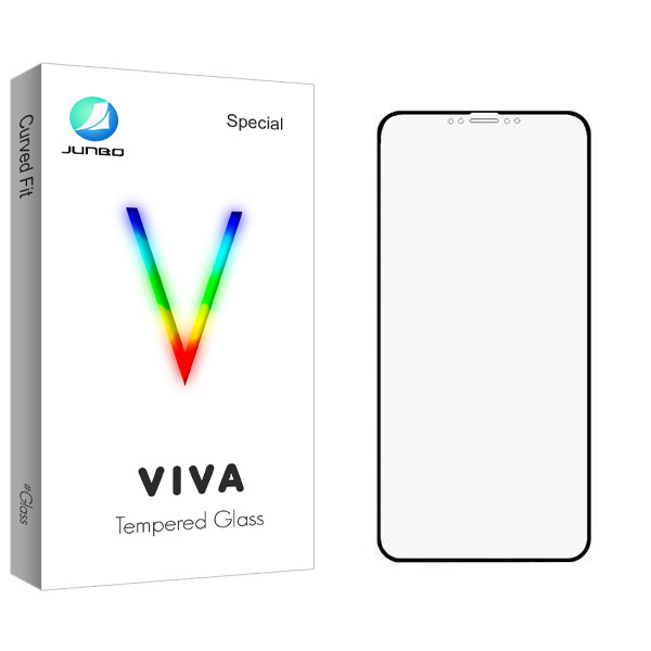 محافظ صفحه نمایش سرامیکی مات جانبو مدل Viva مناسب برای گوشی موبایل اپل iPhone 12 / 12 Pro