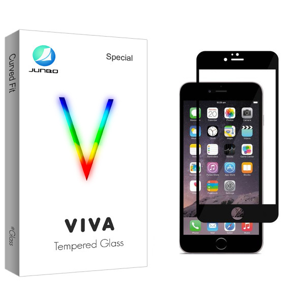 محافظ صفحه نمایش شیشه ای جانبو مدل Viva Glass مناسب برای گوشی موبایل اپل iphone 6/6s