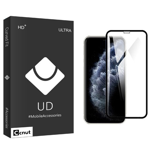 محافظ صفحه نمایش کوکونات مدل UD Black مناسب برای گوشی موبایل اپل iPhone xs