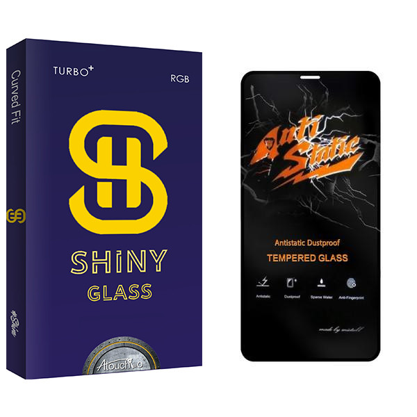 محافظ صفحه نمایش آتوچبو مدل Shiny Anti Static مناسب برای گوشی موبایل اپل iPhone 12 Pro