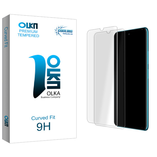 محافظ صفحه نمایش شیشه ای کولینگ مدل Olka Glass مناسب برای گوشی موبایل سامسونگ Galaxy A50s بسته دو عددی