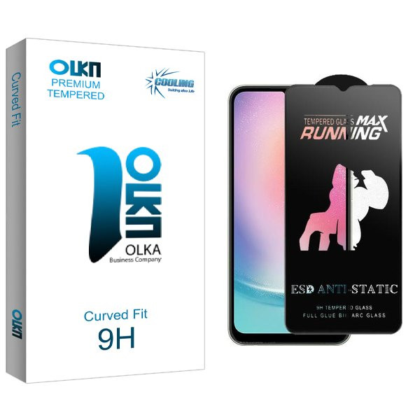محافظ صفحه نمایش کولینگ مدل Olkanewpkg Running Max مناسب برای گوشی موبایل سامسونگ Galaxy A24