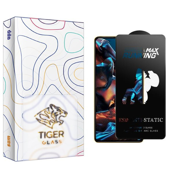 محافظ صفحه نمایش تایگر گلس مدل APL2newpkg Running Max مناسب برای گوشی موبایل شیائومی  Poco X4 Pro