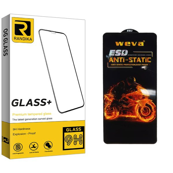 محافظ صفحه نمایش راندیکا مدل RK Weva ESD مناسب برای گوشی موبایل شیائومی Black Shark 4s Pro