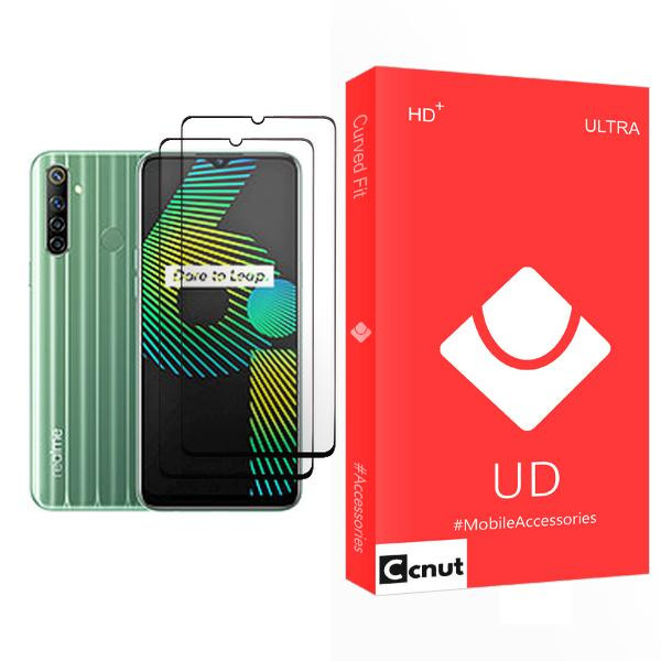 محافظ صفحه نمایش کوکونات مدل UD Ultra MIX002 مناسب برای گوشی موبایل ریلمی 6i بسته دو عددی