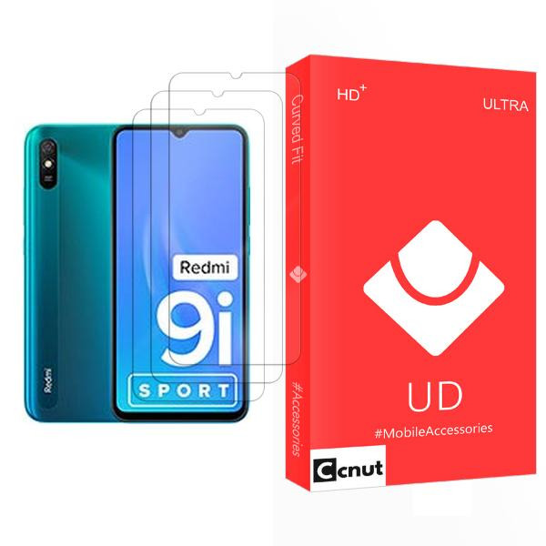 محافظ صفحه نمایش کوکونات مدل UD Ultra MIX003 مناسب برای گوشی موبایل شیائومی Redmi 9i Sport بسته سه عددی