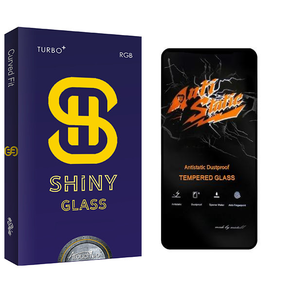 محافظ صفحه نمایش آتوچبو مدل Shiny Anti Static مناسب برای گوشی موبایل شیائومی Redmi Note 10