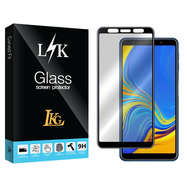 محافظ صفحه نمایش ال کا جی مدل LK Glass مناسب برای گوشی موبایل سامسونگ Galaxy J4+/ J6+ / A6+ / A750