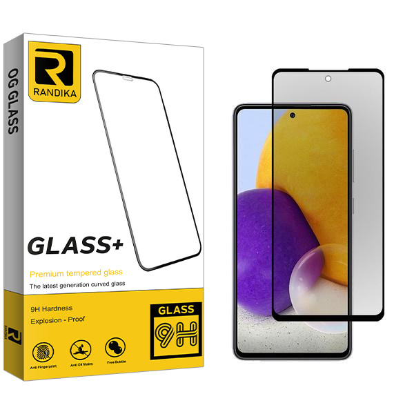 محافظ صفحه نمایش حریم شخصی راندیکا مدل RK مناسب برای گوشی موبایل سامسونگ Galaxy A72 4G