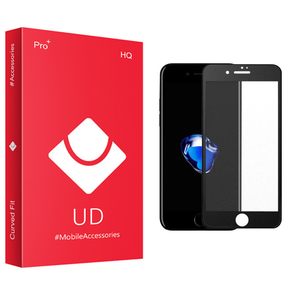 محافظ صفحه نمایش شیشه ای یو دی مدل +PRO مناسب برای گوشی موبایل اپل iphone 8