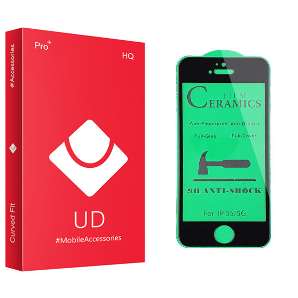 محافظ صفحه نمایش سرامیکی یو دی مدل HQ مناسب برای گوشی موبایل اپل iPhone 5s