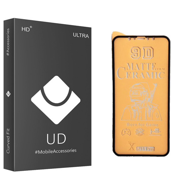 محافظ صفحه نمایش 9D یو دی مدل ULTRA مناسب برای گوشی موبایل اپل iphone Xs/ 11 pro