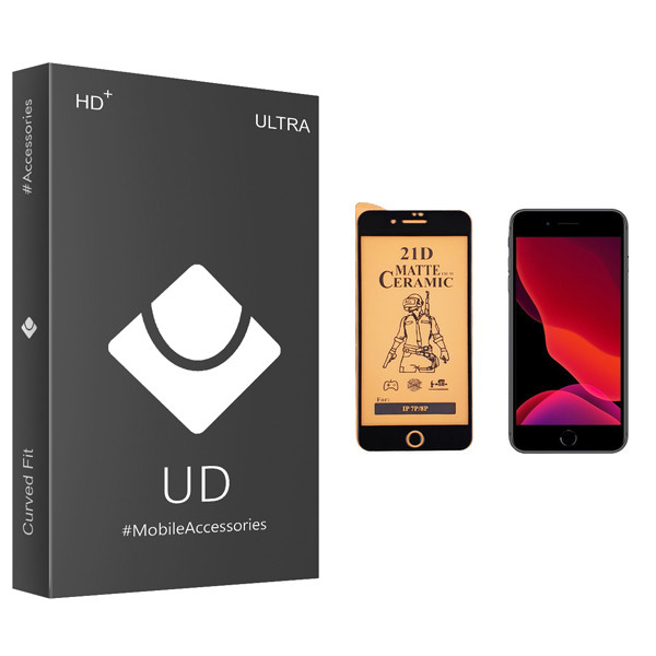 محافظ صفحه نمایش سرامیکی یو دی مدل ULTRA مناسب برای گوشی موبایل اپل iPhone 8 Plus