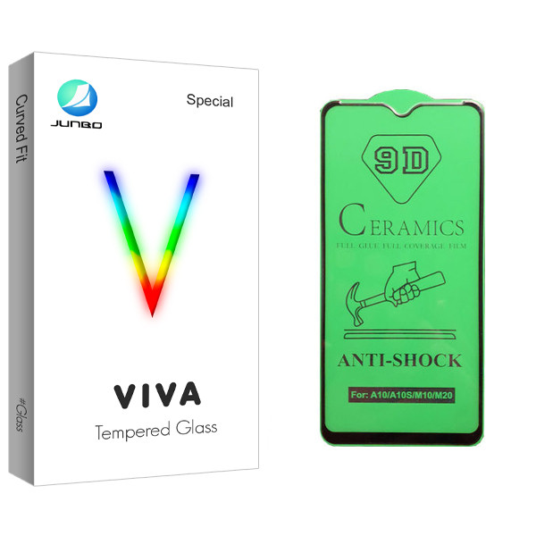 محافظ صفحه نمایش سرامیکی جانبو مدل Viva Glass مناسب برای گوشی موبایل سامسونگ Galaxy M20
