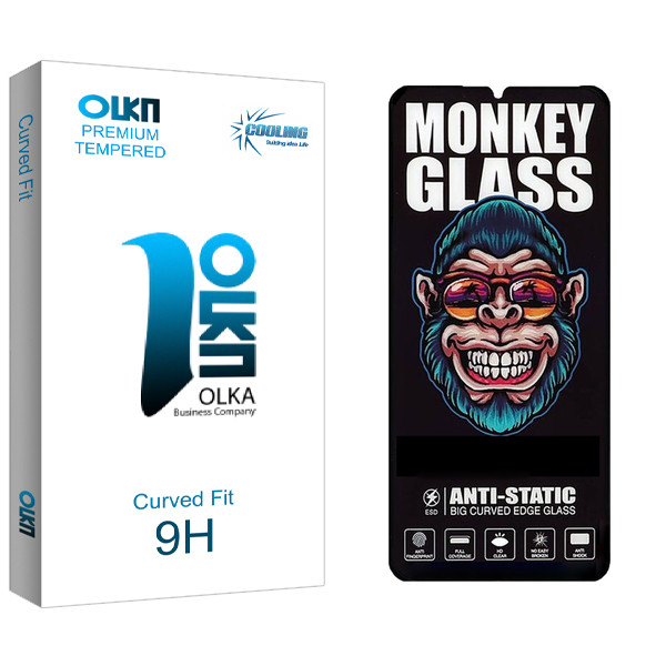 محافظ صفحه نمایش کولینگ مدل MonkeyG Olka مناسب برای گوشی موبایل سامسونگ Galaxy A15