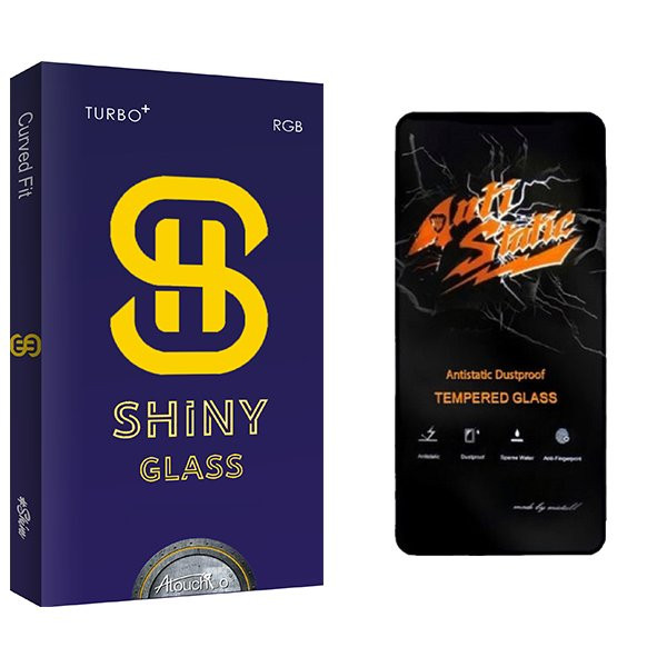 محافظ صفحه نمایش آتوچبو مدل Shiny Antistatic مناسب برای گوشی موبایل شیائومی Redmi K70/Redmi K70 Pro/Redmi K70E/Poco X6 Pro