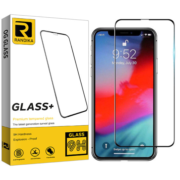محافظ صفحه نمایش مات راندیکا مدل GLD مناسب برای گوشی موبایل اپل Iphone xs