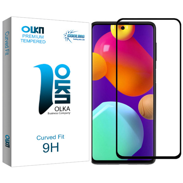 محافظ صفحه نمایش کولینگ مدل Olka glass مناسب برای گوشی موبایل سامسونگ Galaxy M62