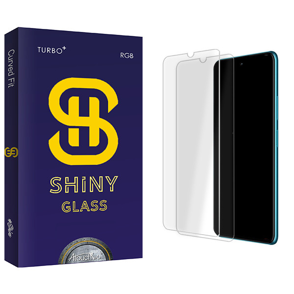 محافظ صفحه نمایش شیشه ای آتوچبو مدل Shiny Glass MIX مناسب برای گوشی موبایل شیائومی Note 8 بسته دو عددی