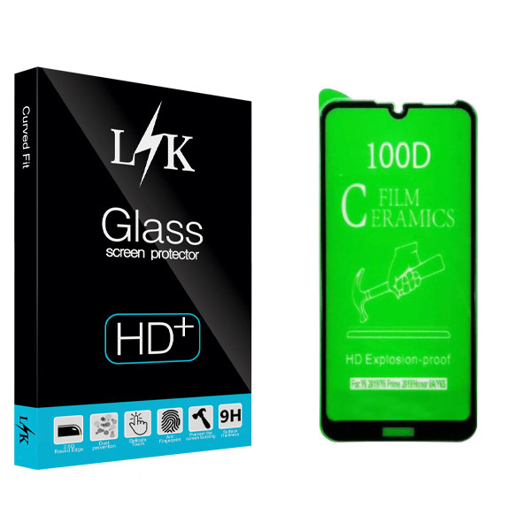 محافظ صفحه نمایش ال کی مدل +LITE مناسب برای گوشی موبایل هوآوی Y6 2019/ Y6 Prime 2019/ Y6S