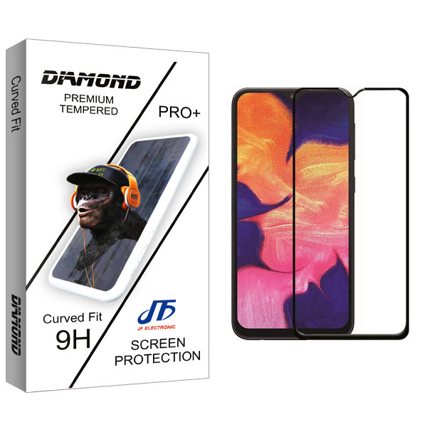 محافظ صفحه نمایش جی اف مدل Diamond glass مناسب برای گوشی موبایل سامسونگ Galaxy A10