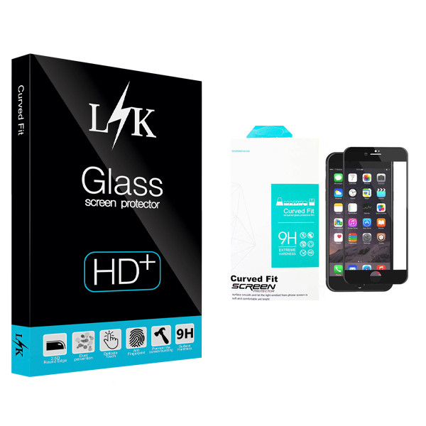 محافظ صفحه نمایش مات ال کی مدل +HD مناسب برای گوشی موبایل اپل Iphone 6s plus