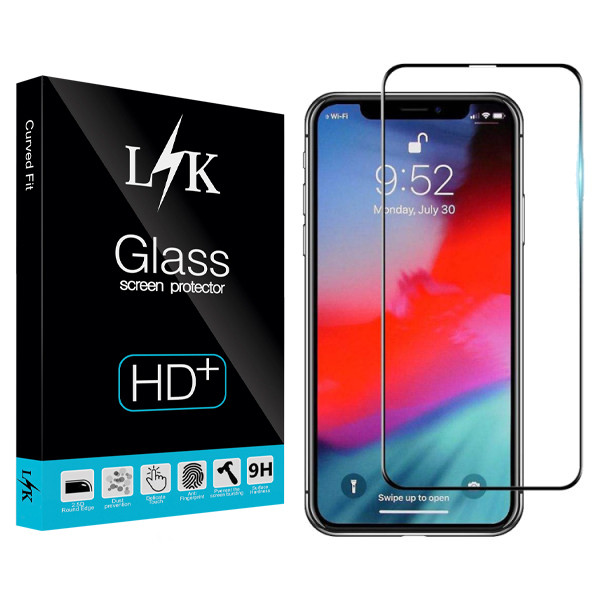 محافظ صفحه نمایش ال کی مدل +HD مناسب برای گوشی موبایل اپل Iphone x