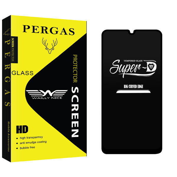 محافظ صفحه نمایش وایلی نایس مدل Pergas SuperD مناسب برای گوشی موبایل سامسونگ Galaxy A50 / A30 / A30s