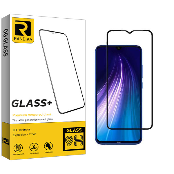 محافظ صفحه نمایش سرامیکی راندیکا مدل RK مناسب برای گوشی موبایل شیائومی Redmi Note 8T