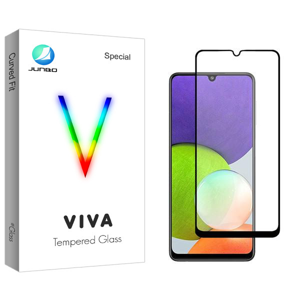 محافظ صفحه نمایش سرامیکی جانبو مدل Viva مناسب برای گوشی موبایل سامسونگ Galaxy A22