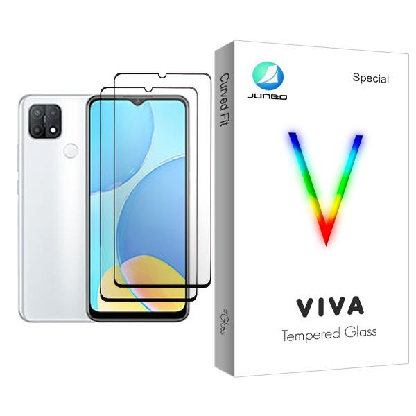 محافظ صفحه نمایش جانبو مدل Viva Glass MIX002 مناسب برای گوشی موبایل اوپو A35 بسته دو عددی