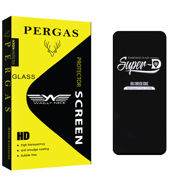 محافظ صفحه نمایش شیشه ای وایلی نایس مدل Pergas GlassSuper D مناسب برای گوشی موبایل شیائومی Note 10