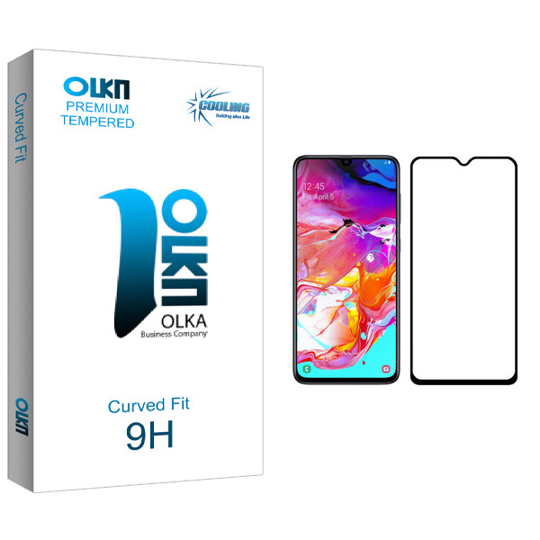 محافظ صفحه نمایش کولینگ مدل Olka glass مناسب برای گوشی موبایل سامسونگ Galaxy A70