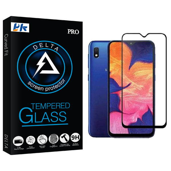 محافظ صفحه نمایش سرامیکی پی کی مدل Delta Glass مناسب برای گوشی موبایل سامسونگ Galaxy A10/ a10s