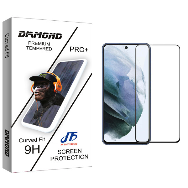محافظ صفحه نمایش شیشه ای جی اف مدل Diamond Glass مناسب برای گوشی موبایل سامسونگ Galaxy S21 FE