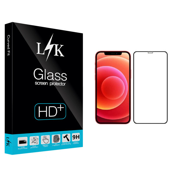 محافظ صفحه نمایش ال کی مدل Hard glass مناسب برای گوشی موبایل اپل iphone 12 mini