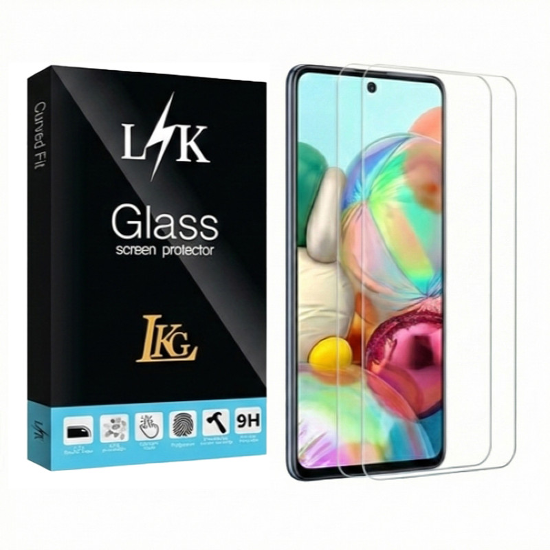 محافظ صفحه نمایش ال کا جی مدل EDGLSTW-LK مناسب برای گوشی موبایل سامسونگ Galaxy S25 ultra بسته ۲ عددی