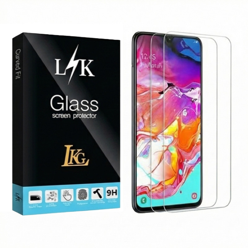 محافظ صفحه نمایش ال کا جی مدل EDGLSTW-LK مناسب برای گوشی موبایل سامسونگ Galaxy A15 بسته ۲ عددی