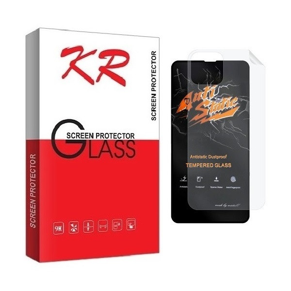 محافظ صفحه نمایش کی آر مدل  2ASN مناسب برای گوشی موبایل اپل iPhone 11 Pro به همراه محافظ پشت گوشی