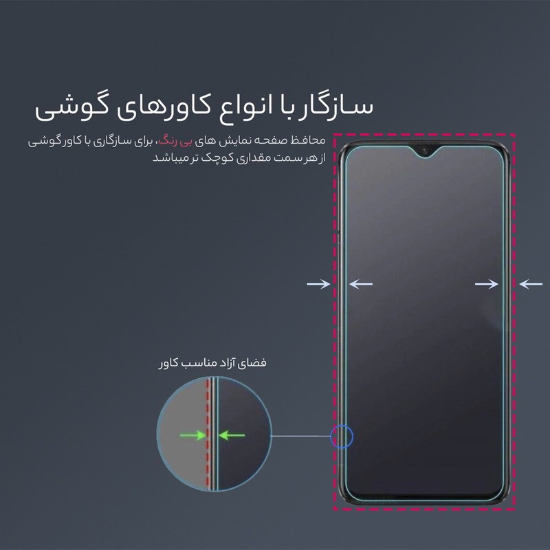 محافظ صفحه نمایش وایلی نایس مدل Pergas مناسب برای گوشی موبایل هوآوی Y5 2019