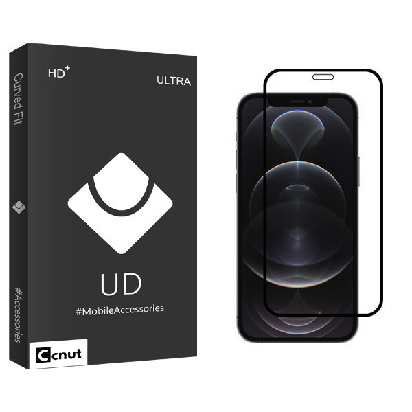 محافظ صفحه نمایش کوکونات مدل UD Black مناسب برای گوشی موبایل اپل iPhone 12