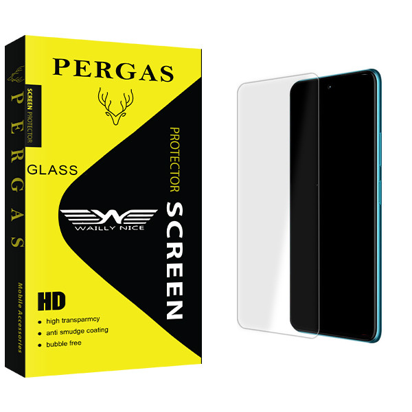 محافظ صفحه نمایش شیشه ای وایلی نایس مدل Pergas Glass مناسب برای گوشی موبایل هوآوی Y9 Prime 2019