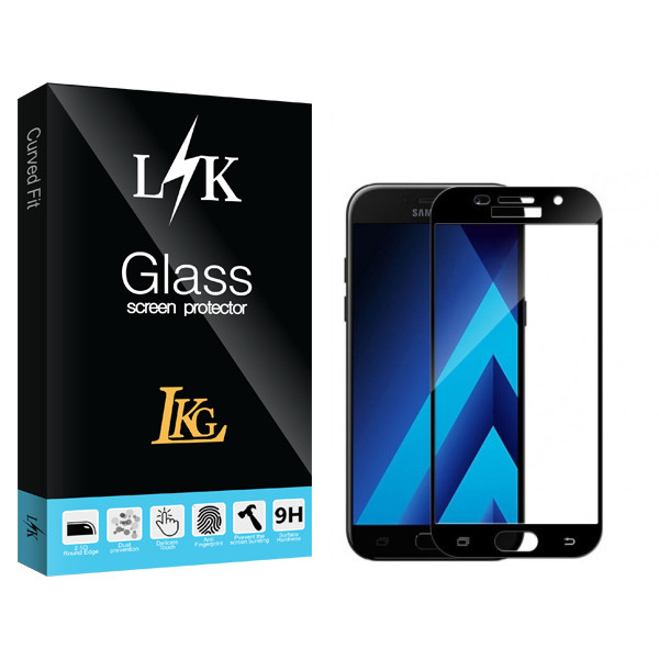 محافظ صفحه نمایش سرامیکی ال کا جی مدل LK Glass مناسب برای گوشی موبایل سامسونگ Galaxy A720 / A7 2017