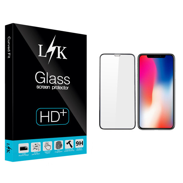 محافظ صفحه نمایش ال کی مدل +LITE مناسب برای گوشی موبایل اپل iPhone X/XS