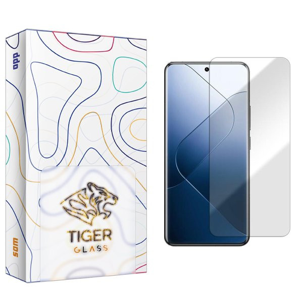 محافظ صفحه نمایش تایگر گلس مدل APL2newpkg مناسب برای گوشی موبایل شیائومی Redmi 14T / 14T Pro