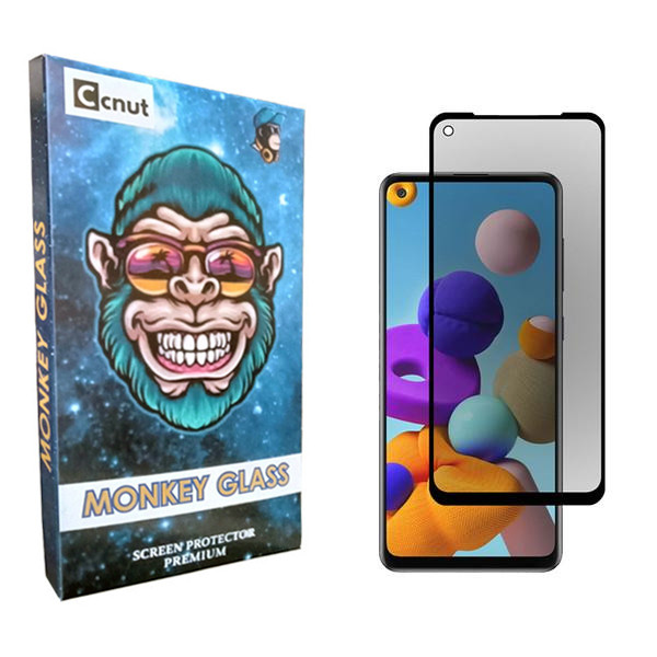 محافظ صفحه نمایش حریم شخصی کوکونات مدل monku مناسب برای گوشی موبایل سامسونگ Galaxy A21s
