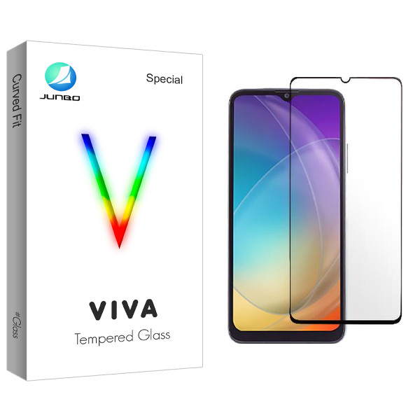 محافظ صفحه نمایش شیشه ای جانبو مدل Viva مناسب برای گوشی موبایل وان پلاس X10 Plus