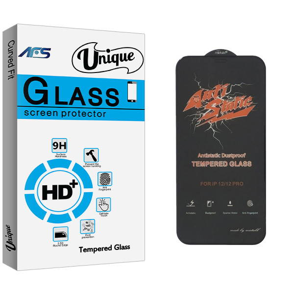 محافظ صفحه نمایش ای اف اس مدل Unique Glass ANTI-STATIC مناسب برای گوشی موبایل اپل iPhone XS \ 11 pro